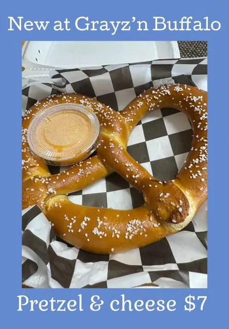 Soft pretzel & cheese